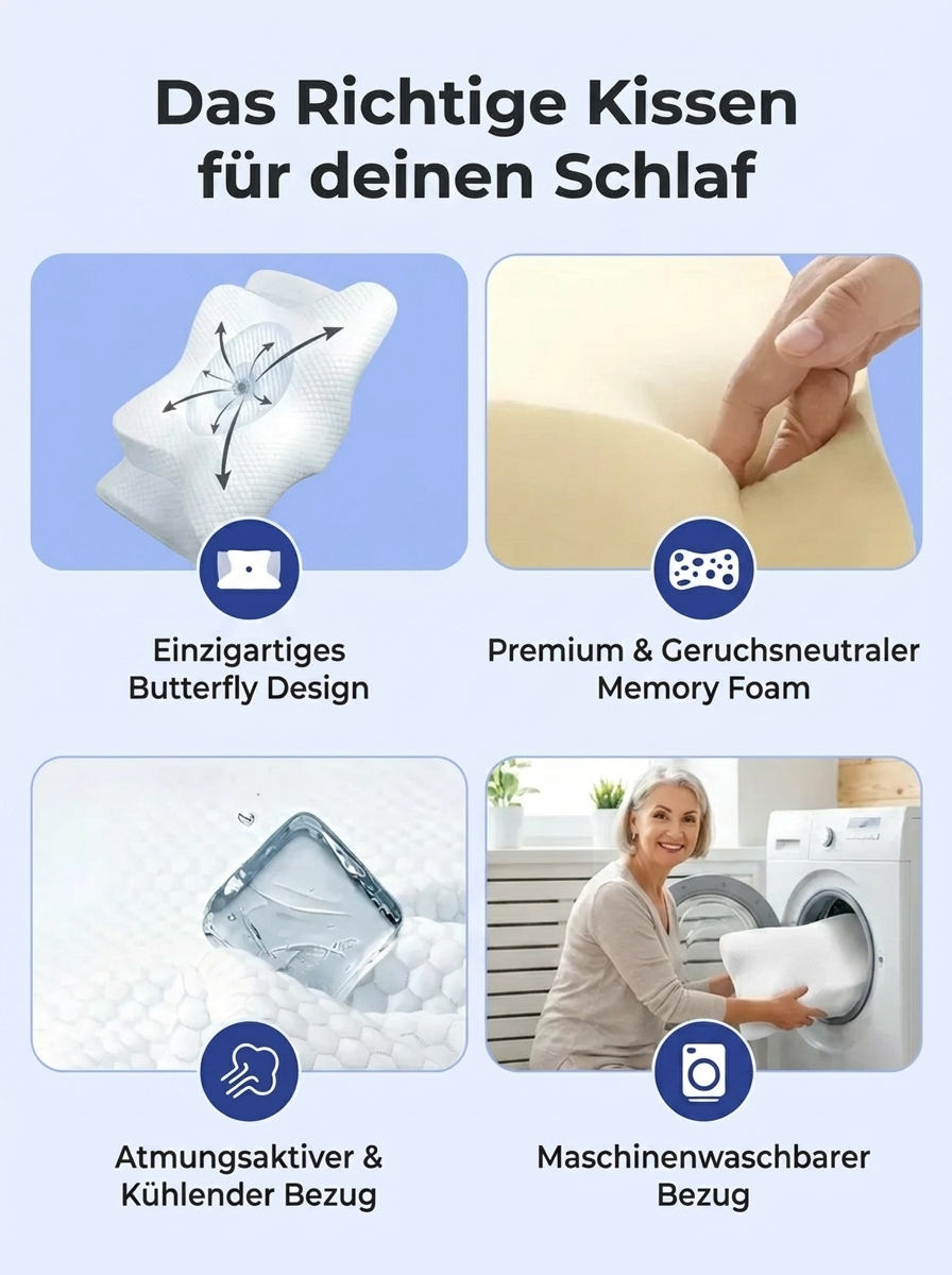 Restly Memory Foam Kissen